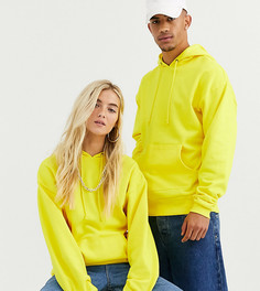 Желтый худи COLLUSION Unisex
