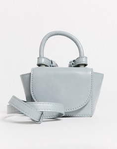 Синяя сумка через плечо Topshop-Синий