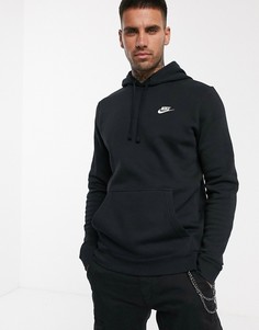 Худи черного цвета Nike Club-Черный