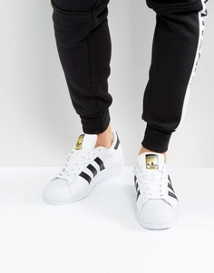 Белые кроссовки adidas Originals Superstar-Белый