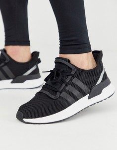 Черные кроссовки adidas Originals U-Path Run-Черный