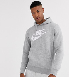 Худи серого цвета Nike Tall - Club-Серый