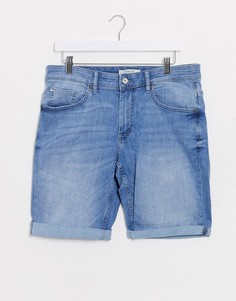 Светлые джинсовые шорты Celio-Синий