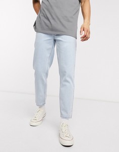 Светлые джинсы ASOS DESIGN-Синий