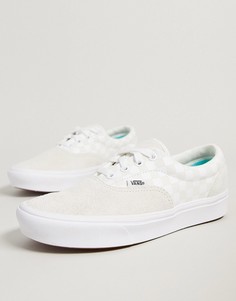 Кроссовки с шахматным узором Vans UA ComfyCush Era-Белый