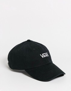 Черно-белая кепка Vans-Черный