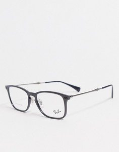 Черные очки Rayban RX8953-Очистить