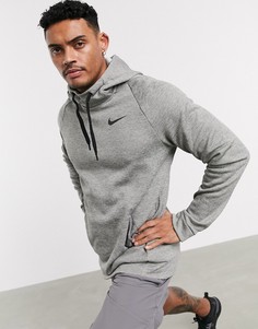 Худи серого цвета Nike Training therma-Серый