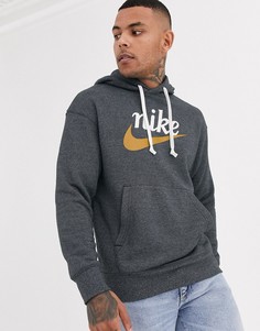 Черный худи Nike Heritage 7