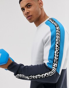 Темно-синий свитшот Reebok - meet you there