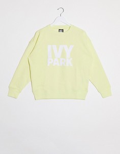 Свитшот с круглым вырезом Ivy Park-Желтый