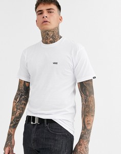 Белая футболка с логотипом Vans-Белый