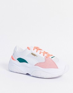 Белые кроссовки Puma Storm.y-Мульти