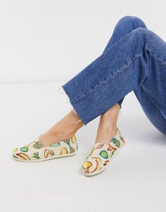 Эспадрильи с принтом TOMS-Мульти