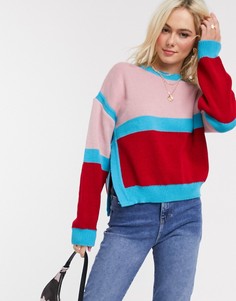 Джемпер с полосками Glamorous-Мульти