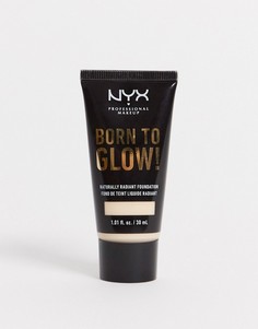 Основа под макияж NYX Professional Makeup - Born To Glow-Черный