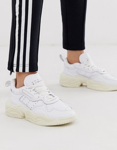 Белые кроссовки в стиле 90-х adidas Originals Supercourt-Белый