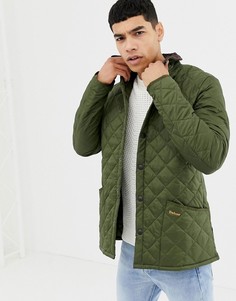 Стеганая куртка оливкового цвета Barbour-Зеленый