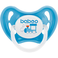 Соска-пустышка латексная Baboo Tansport с 0 мес