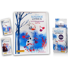 Папка для хранения с карточками Panini Холодное сердце 2, 6 пакетиков