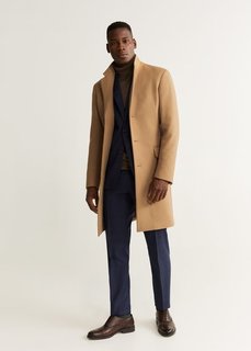 Пальто Tailored из шерсти с лацканами - Arizona5 Mango