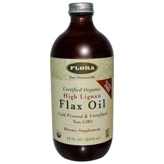 Flora Масло льняное с лигнином