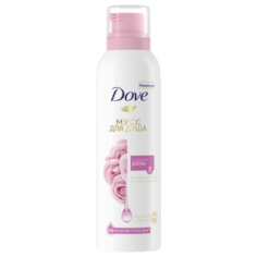 Мусс для душа Dove с маслом розы