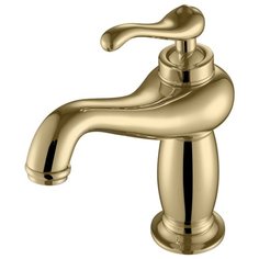 Смеситель для раковины (умывальника) KAISER Logo 47711-1 bronze однорычажный бронза