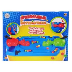 Настольная игра ABtoys Прожорливые бегемотики PT-01081