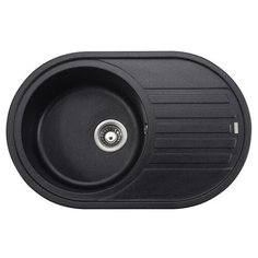 Врезная кухонная мойка 78 см KAISER KGM-7750 KGM-7750-BP black pearl