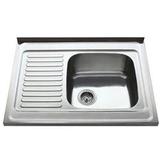 Врезная кухонная мойка 80 см KAISER KSS-8060R KSS-8060R хром