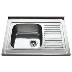 Врезная кухонная мойка 80 см KAISER KSS-8060L KSS-8060L хром