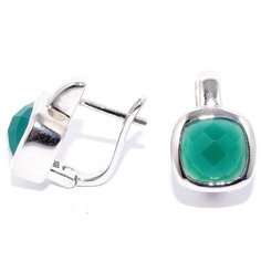 Silver WINGS Серьги с агатами из серебра 22ae2227gs/r-148