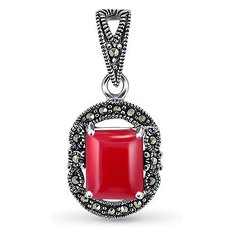 Silver WINGS Подвеска с марказитами и агатами из серебра 230016-282d-39