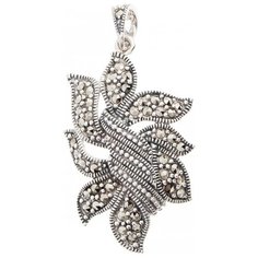 МАРКАЗИТ Подвеска с марказитами из серебра HP589