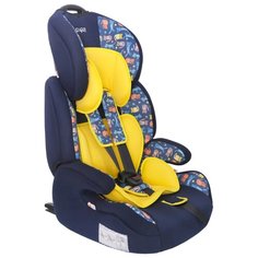 Автокресло группа 1/2/3 (9-36 кг) Siger Стар Isofix, котики
