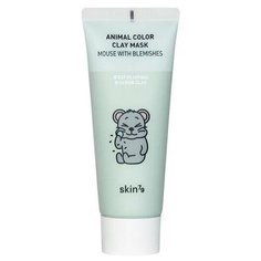 Skin79 Очищающая глиняная маска для лица Animal Color Clay Mask Mouse With Blemishes, 70 мл