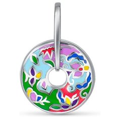 Silver WINGS Подвеска с эмалью из серебра 23as00131-186