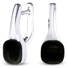 Silver WINGS Серьги с ониксами из серебра 22set13306-113