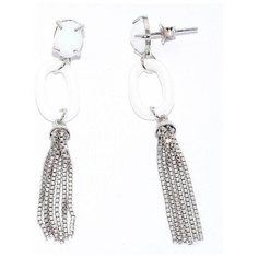 Silver WINGS Серьги с керамикой из серебра 02se1351a-130