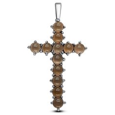 Silver WINGS Подвеска с раухтопазами из серебра 03gp0212-90