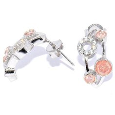 Silver WINGS Серьги с кварцами из серебра 020202-187v-113
