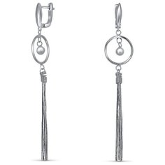 Silver WINGS Серьги из серебра 02fye9062-113