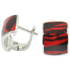 Silver WINGS Серьги с эмалью из серебра 22ae6137e8+ef4/r-148