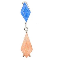 Silver WINGS Подвеска с кварцами из серебра 23set8267mix4-113
