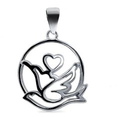 Silver WINGS Подвеска Птичка из серебра 03fyp6083-113