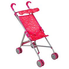 Прогулочная коляска Buggy Boom Mixy 8003 розовый/сердце