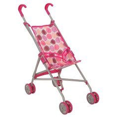 Прогулочная коляска Buggy Boom Mixy 8002 розовый/цветные круги