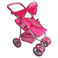 Коляска-трансформер Buggy Boom Skayna (8237) розовый/мишка