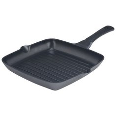 Сковорода-гриль Polaris Bellagio-28G 28 см, с ручкой, черный